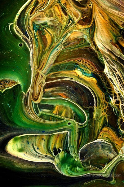 Liquid Canvas Abstracts by Richard Todd
